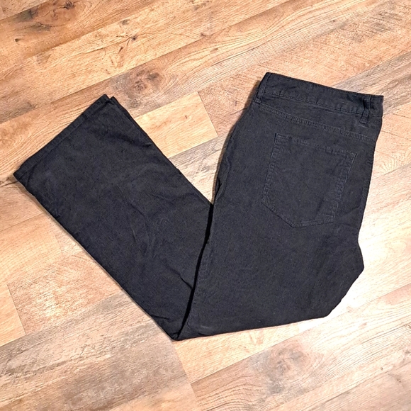 Eddie Bauer Curvy Bootcut corduroy women's pants size P16 - Picture 2 of 10